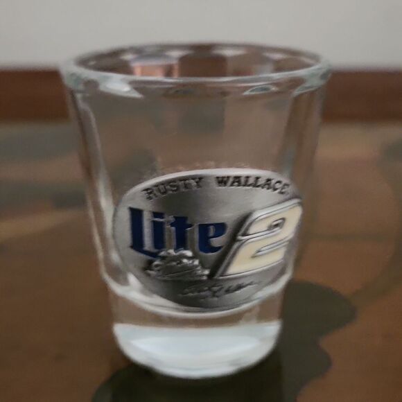 Rusty Wallace Penske Racing Shot Glass 2001 - Picture 2 of 4